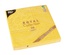 20 Tovaglioli  cm 40x40 ''ROYAL Collection'' piega 1/4 decoro ''Ornaments'' giallo