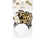 4 Cerchielli nero/oro ""Party Time" "Met allic""