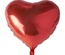 Palloncino laminato Ø 45 cm rosso "Heart " large