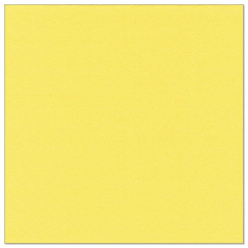 50 Tovaglioli cm 40x40 ''ROYAL Collection'' piega 1/4  giallo