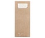 520 Busta portaposate 20 cm x 8,5 cm nat urale incl. tovagliolo bianco 33 x 33 cm