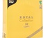 50 Tovaglioli cm 40x40 ''ROYAL Collection'' piega 1/4  giallo