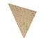 1000 Sacchetti a triangolo, carta Kraft 48 cm x 34 cm x 34 cm marrone "Fruits &