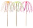 100 Stecchini per party 15,5 cm neon ''Fireworks''