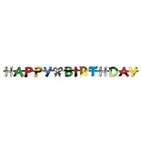 Lettere appese 1,4 m ''Happy Birthday''