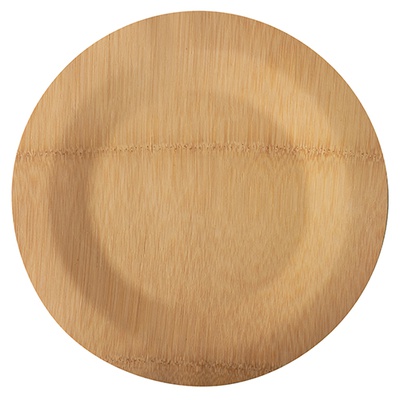 10 Teller, Bambus "pure" senza scomparti Ø 28 cm · 1,5 cm naturale