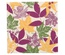 20 Tovaglioli, 3-veli piegato per 4 33 c m x 33 cm "Autumn Leaves"