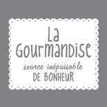 20 Servietten, 3-lagig piegato per 4 33 cm x 33 cm grigio "La Gourmandise"