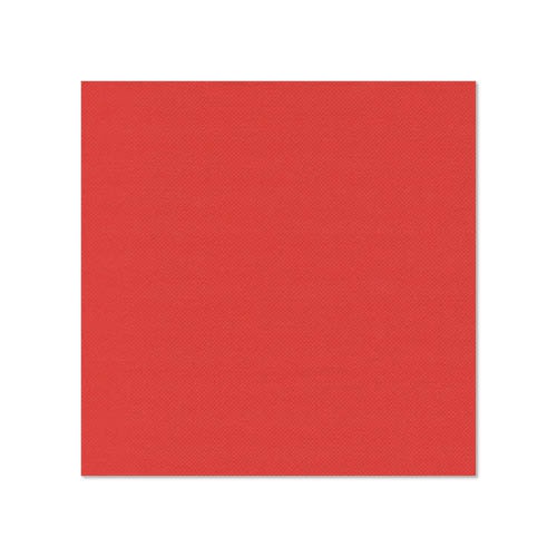 20 Tovaglioli cm 25x25 ''ROYAL Collection'' piega 1/4  rosso