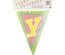 Ghirlanda di Bandierine in carta 4 m ''Happy Birthday'' laccato