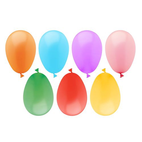 100 Palloncini colori assortiti ''Palloncini d'acqua''