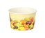 200 Contenitori per gelato rotondo 250 ml capacità, Ø 10 cm · 6 cm  decoro ''Frutte''