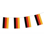 Ghirlanda di bandierine 4 m, carta non infiammabile, decoro ''Germania''