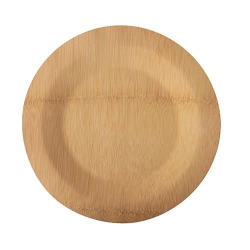 10 Teller, Bambus "pure" senza scomparti Ø 23 cm · 1,5 cm naturale