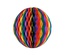 Palla decorativa Ø 30 cm "Rainbow" non i nfiammabile