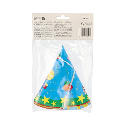 5 Cappellini per party ''Happy Birthday''