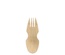 50 Fingerfood - Göffel, Bambus "pure" 8, 5 cm