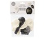 6 Palloncini Ø 25 cm nero/bianco "Happy Birthday"