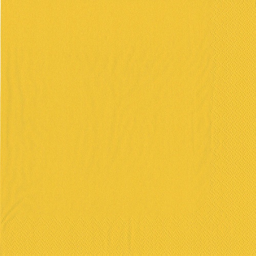 50 Tovaglioli, 2-veli piegato per 4 40 c m x 40 cm giallo