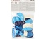 16 Palloncini Ø 25 cm colori assortiti " Blue-Mix"