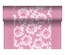 Centrotavola in rotolo 24 m x 40 cm, effetto tessuto, PV-Tissue Mix ''ROYAL Collection'', decoro ''Adele'' fuxia