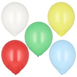8 Palloncini Ø 32 cm colori assortiti