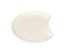 100 Piatti canna da zucchero "pure" Halb mond Ø 12 cm · 1 cm bianco "Cella"