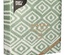 50 Tovaglioli "ROYAL Collection" piegato per 4 40 cm x 40 cm verde scuro "Ethnic
